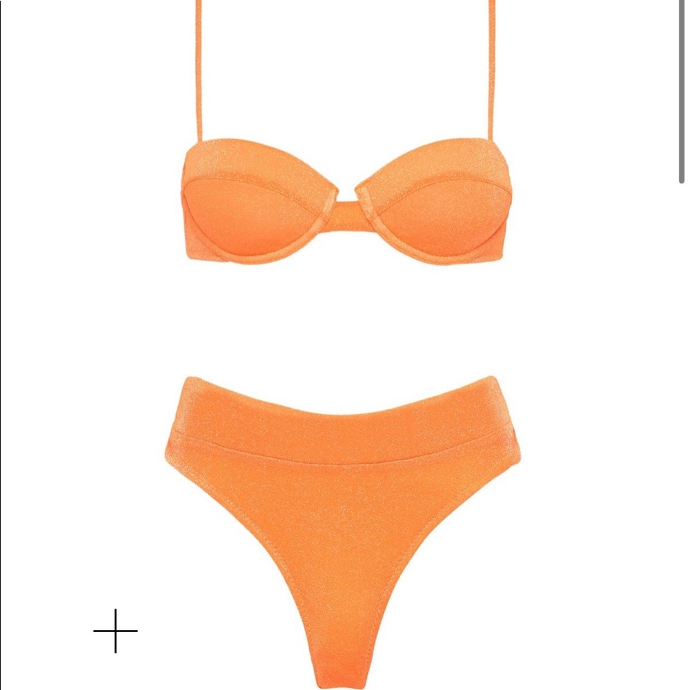 TRIANGL bikini set DYLLA - APRICOT SPARKLE Medium
